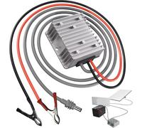 BlissfulAbode Convertidor de alimentación CC con clips para Starlink para carcasa de aluminio Gen 3, 12 V/24 V a 57 V 4.5 A CC, kit de cable de alimentación Boost