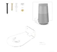BlissfulAbode Elegante soporte de pared para Bose para SoundLink Revolve, diseño acrílico para una experiencia de audio mejorada (es transparente)