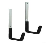 BlissfulAbode Gancho de hierro para colgar tablas de snowboard, multiusos, solución ideal de montaje en pared para equipo deportivo (12,5 cm)