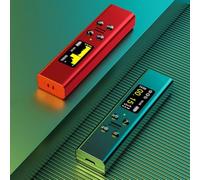 BlissfulAbode GeigerCounter - Detector de radiación nuclear, tubo medidor de radiación, color rojo