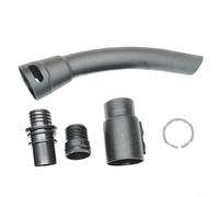BlissfulAbode Juego de conectores de manguera de aspiradora, kit de accesorios de mango de 4 piezas para Karcher WD1 WD2 WD3 WD4 WD5 WD6, negro, 35 mm de diámetro