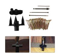 BlissfulAbode Kit de reparación de suelos chirriante que elimina el ruido en todos los suelos de madera, herramienta de reparación completa sin esfuerzo para una reparación completa del suelo