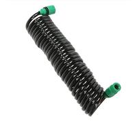 BlissfulAbode Manguera de agua de alta presión para lavado de coche, planta de riego de flores doméstica, 7,5 m, color negro