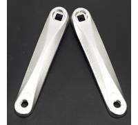 BlissfulAbode Manivela de agujero cuadrado de bicicleta para motor Bafang, manivela de aleación de aluminio con distancia central de 170 mm, para pedal dinámico izquierdo y derecho, paquete de 2