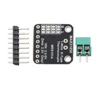 BlissfulAbode MAX31850K - Placa de sensor de temperatura de 1 cable tipo K con regulador de 3,3 V para microcontrolador de interfaz SPI, pruebas industriales, compactas, 20 mm x 20 mm, listo para