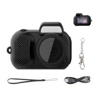 BlissfulAbode Mini cámara con video HD de 1080p y pantalla integrada, ligera y portátil para un fácil uso en varios ajustes en interiores y exteriores