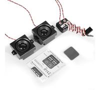 BlissfulAbode Módulo de sonido de motor diésel RC Simulador de ruido diésel inmersivo para vehículo de construcción de orugas todoterreno, kit compacto de 3 g
