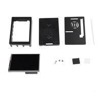 BlissfulAbode Pantalla LCD de 3.5 pulgadas para Raspberry Pi con funda, pantalla táctil resistiva de 480 x 320, panel TFT para pantalla compacta Spi Driver