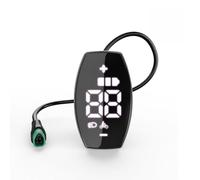 BlissfulAbode Pantalla LED para motor eléctrico BAFANG VD03 con protocolo CAN, pantalla HD de 1.5 pulgadas, clasificación IP67, niveles PAS y ajustes de límite de velocidad, compatible con modelos