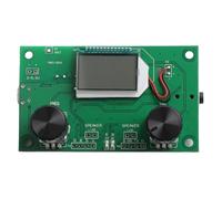 BlissfulAbode Práctica radio FM de 500 mW, potencia de salida 87.0 MHz-108.0 MHz, silenciador automático CC 3-5 V, módulo de recepción FM, pantalla LCD