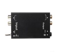 BlissfulAbode RCA Audio Isolator - Zumbido de bucle de tierra para eliminador para mezclador Studio Gear - Filtro de ruido pasivo con carcasa de aleación 20Hz-20kHz