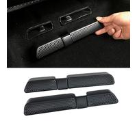 BlissfulAbode Rejilla de salida de aire trasera, cubierta de ventilación interior del coche, evita artículos finos y evita arañazos, fácil instalación