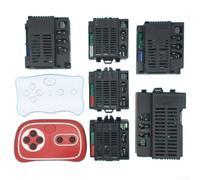 BlissfulAbode Sistema de control remoto para vehículos eléctricos para niños, receptor compatible con 6 V, 12 V, 24 V, con instrucciones (idioma español no garantizado) (juego completo de 24 V)