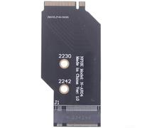 BlissfulAbode Tarjeta adaptadora M.2 NVMe 2230 a 2280 SSD de extensión para Legion Go para Steam Deck - Metal para convertidor Pcie 4.0 con longitudes ajustables