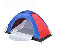 BlissfulAbode Tienda de campaña para 2 personas, excursiones a la playa, senderismo, con puerta de una sola capa, tela Oxford compacta al aire libre, poliéster 170T, nueva práctica