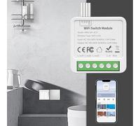 BlissfulAbode Tuya - Módulo de automatización del hogar de control de 2 vías para interruptor inteligente de 10 A, 2/3/4 bits, interruptores de cuatro vías