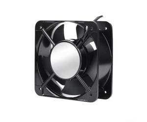 BlissfulAbode Ventilador de flujo axial industrial FP-108EX S1-S, circulador de aire de alta velocidad para refrigeración de gabinetes, construcción de metal, 150 mm (110 V)