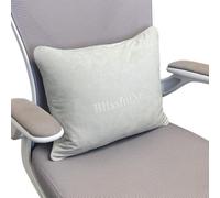 BlissfulNest Almohada de Apoyo Lumbar de Gamuza, 1 Unidad, diseño único para Apoyo de Espalda Baja, cojín de Apoyo para el Cuello, Almohada Multiusos Extra Suave