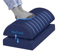 BlissTrends Reposapiés para debajo del escritorio, color azul