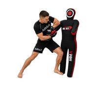 Blist Maniquí de Lucha, Judo, Boxeo, DD, Posición De Pie sobre Lienzo (Vacío) (Black Red, 59" (Inches))