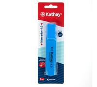 Blister 1 Marcadores Fluorescentes 4mm P.Bisel. Azul Kathay