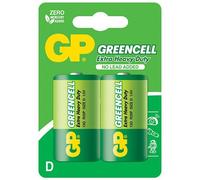 Blíster 2 Baterías GREENCELL R20/D - GP