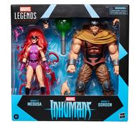 Blister 2 figuras Medusa & Gorgon Inhumanos Marvel Legends Series 15cm