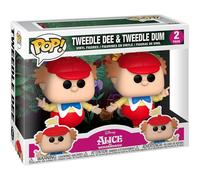 Blister 2 figuras POP Disney Alicia en el Pais de las Maravillas Tweedle Dee and Dum