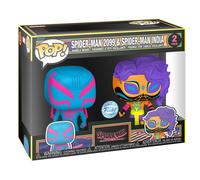 Blister 2 figuras POP Spider-Man - Spider-Man 2099 & Spider-Man India Exclusive