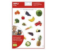 Blister 2 hojas Gomets Temáticos Fotográficos La Huerta Apli 16623