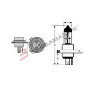 BLISTER 2 LÁMPARA OSRAM 12V X-RAC ER H4 60/55W P43T HONDA SH 125 CC