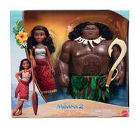 Blister 2 muñecos Vaiana & Maui Moana 2 Disney