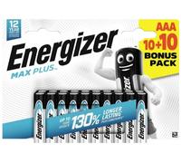 Blíster 20 pilas alcalinas Max Plus LR03/AAA 15 V - ENERGIZER