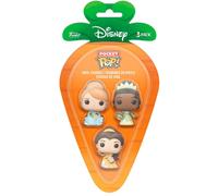 Funko Carrot Pocket Pop! Disney - Cinderella, Bella and Tiana - Figura de Vinilo Coleccionable - Idea de Regalo- Mercancia Oficial - Juguetes para Niños y Adultos - Muñeco para Coleccionistas