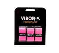 Blister 3 Overgrips Pro Vibor-a Liso Rosa