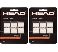 Blister 3 Uds. Overgrip Head Prime Tour Blanco (Paquete de 2)