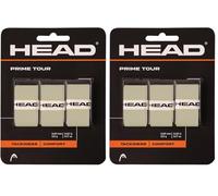 Blister 3 Uds. Overgrip Head Prime Tour Gris (Paquete de 2)