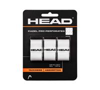 Blister 3uds. Overgrip Head Padel Pro Perforated Blanco