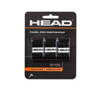 Blister 3uds. Overgrip Head Padel Pro Perforated Negro
