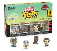 Blister 4 figuras Bitty POP Jurassic Park Mr. DNA
