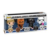 Blister 4 figuras POP Star Wars New Classics Exclusive