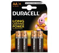 Blister 4 Pilas Alcalinas 1.5V LR06 AA - DURACELL Duralock