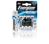 BLISTER 4 PILAS ULTIM LITHIUM TIPO L91 (AA) ENERGIZER 639155 639155