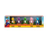 Nintendo Blister 5 Figuras Yoshi Super Mario Bros 6,5CM