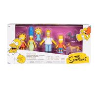 Blister 7 figuras Famila Los Simpsons 6cm. Blister de figuras coleccionables. Incluye personajes icónicos con detalles auténticos para los fans.