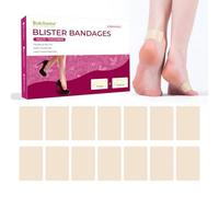 Blister Bandages for High Heels, Bukihome 14 PCS Hydrocoloid Pads Prevent Rubbing Shock Protect Heels Foot,Wedding Essentials Gifts for Bridesmaid Daily Travel Essentials Emergency Kits