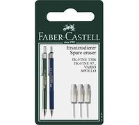 Faber-Castell BLISTER CON 3 GOMAS PORTAMINAS TK-FINE