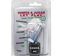 BLISTER DADO NEGRO ACCION + RELOJ ARENA