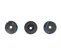 RYOBI Bobinas RAC125 de hilo resistente 1,6 mm Ø x 4,5 m para cortabordes a batería - Pack de 3