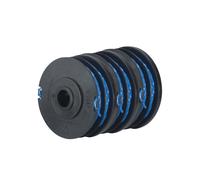 RYOBI - Juego de 3 Carretes Hilo Ø1,60mm, L3,1m para Desbrozadoras y Cortabordes Eléctricos - Hilo Resistente - Modelos Compatibles RLT4125, RLT4027, RLT5127, RLT5027, RLT6130, RLT6030 - RAC123